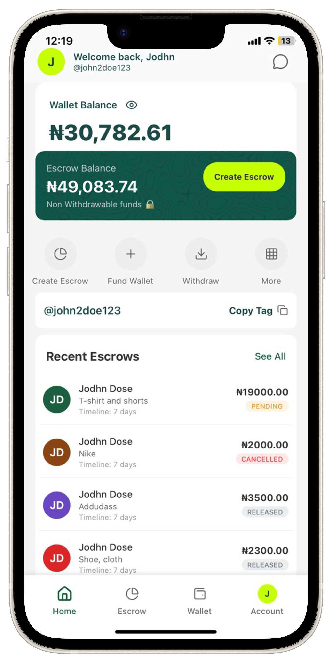 Safepoint App - Main Interface